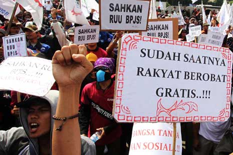 BPJS: Iuran Pekerja Formal 5%, 4% Ditanggung Perusahan